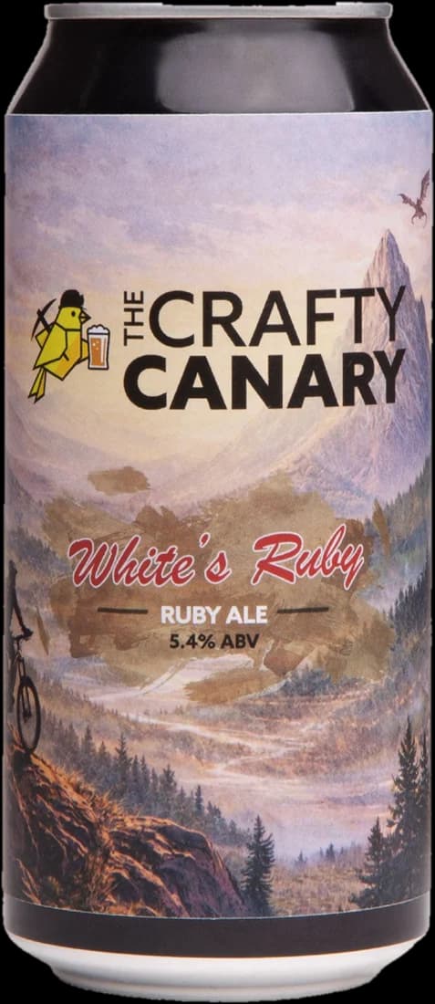 White's Ruby Ruby Ale can