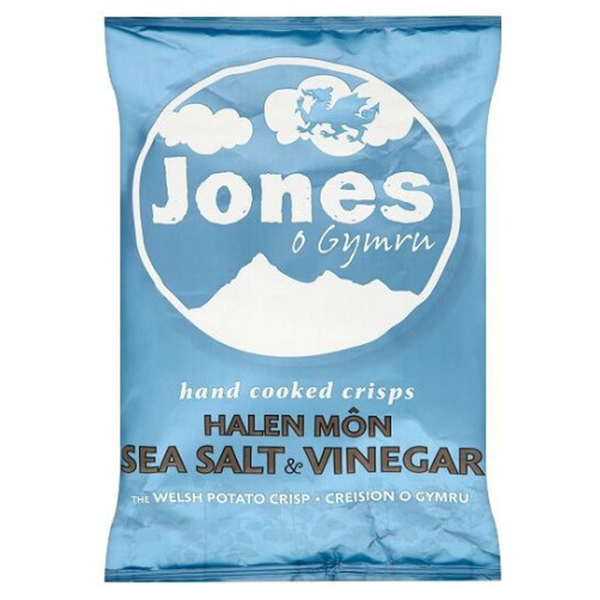 Jones Crisps, Halen Mon Sea Salt & Vinegar