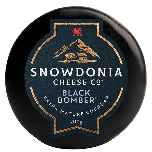 Snowdonia Cheese -Black Bomber - Welsh Cheddar Extra Mature - 200g